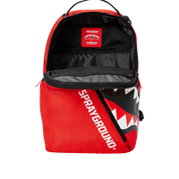 SPRAYGROUND® BACKPACK ANGLED SHARK (RED)