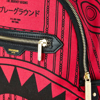 SPRAYGROUND® WOMENS BACKPACK PINK REVERSE SHARKS IN PARIS SAVAGE