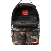 SPRAYGROUND® BACKPACK CAMO SIDE SHARK DOUBLE CARGO