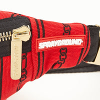 SPRAYGROUND® CROSS BODY REVERSE SHARKS IN PARIS CROSSBODY (RED)