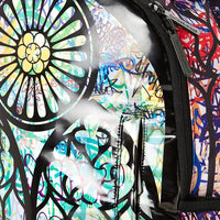 SPRAYGROUND® BACKPACK SPRAYS THE LORD (HOLOGRAPHIC FABRIC)