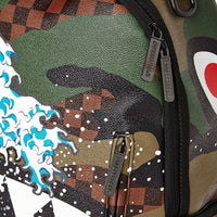 SPRAYGROUND® BACKPACK CAMOKAWA WAVE SHARK
