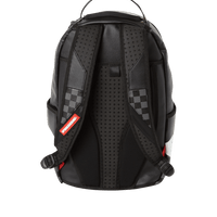 SPRAYGROUND® BACKPACK BLACK HALF CHECK SHARKS IN PARIS BACKPACK (ONE OF ONE)