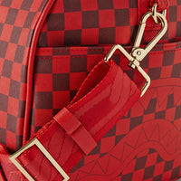 SPRAYGROUND® DUFFLE SHARKS IN PARIS DUFFLE (RED CHECKERED EDITION)
