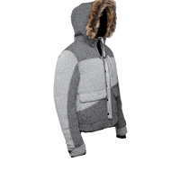 SPRAYGROUND® OUTERWEAR JAPAN STRIPE KNIT CHOPPER JACKET