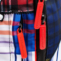 SPRAYGROUND® BACKPACK NBALAB D'ANGELO RUSSELL: PLAID JERSEY