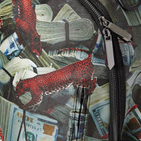 SPRAYGROUND® BACKPACK RED LEOPARD MONEY