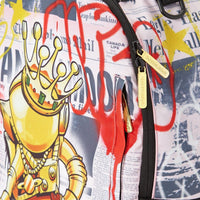 SPRAYGROUND® BACKPACK GOLD ASTRONAUT 1969 MOON WALK