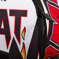 SPRAYGROUND® BACKPACK NBA LAB MIAMI HEAT FLAME SHARK