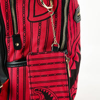 SPRAYGROUND® WOMENS BACKPACK PINK REVERSE SHARKS IN PARIS SAVAGE