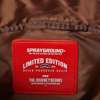 SPRAYGROUND® CROSS BODY REVERSE SHARKS IN PARIS CROSSBODY (RED)