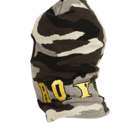 SPRAYGROUND® SKI MASK DESTROY SKI MASK (GOLD CAMO)
