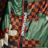 SPRAYGROUND® OUTERWEAR CAMO CHECKERED PUFFER