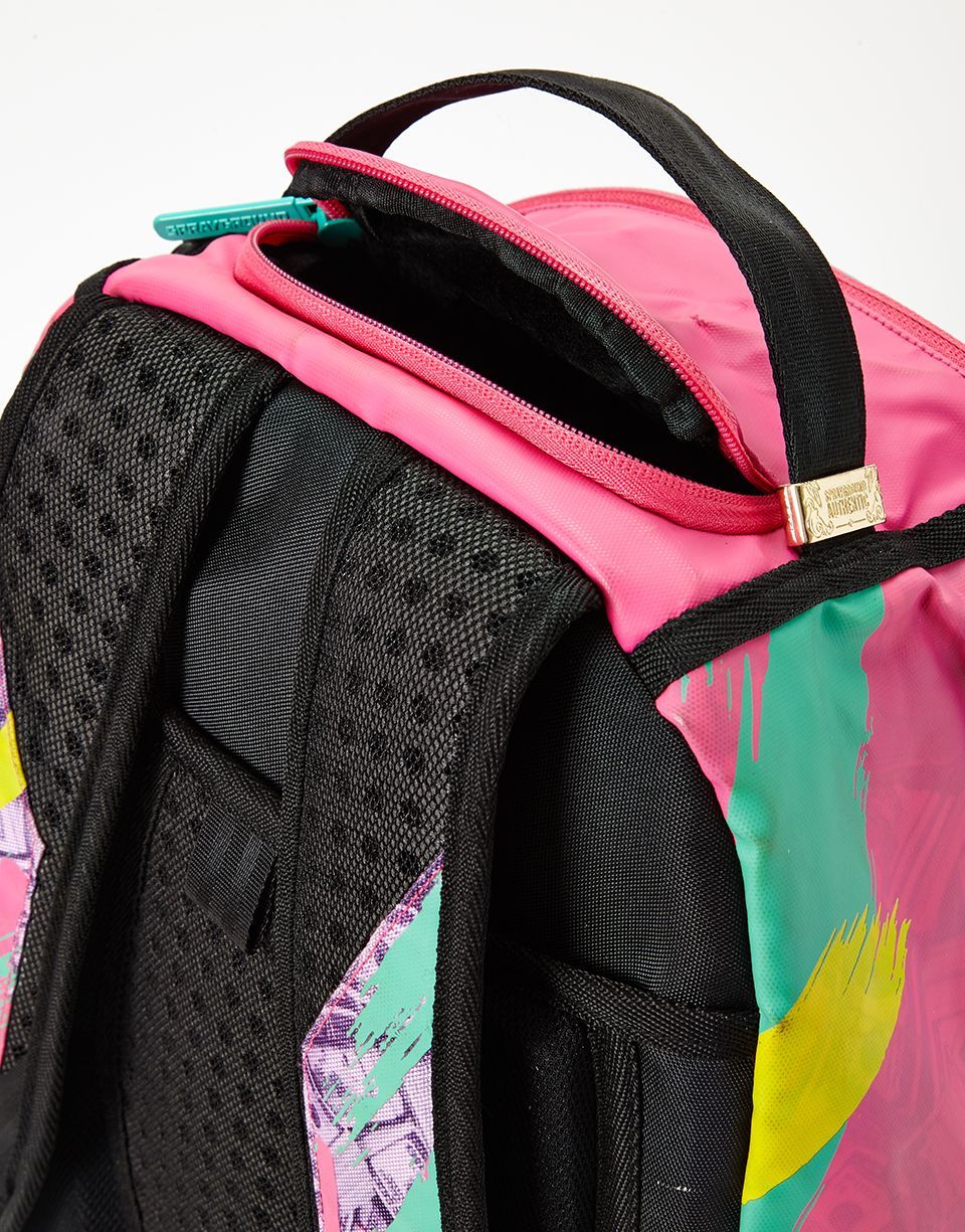 SPRAYGROUND® BACKPACK MONEY PINK CAMO DRIP