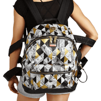SPRAYGROUND® BACKPACK 6-STRAP FRACTAL MONEY EMPEROR
