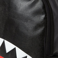 SPRAYGROUND® BACKPACK BLACK REPTILE SHARK BACKPACK (ONE OF ONE)