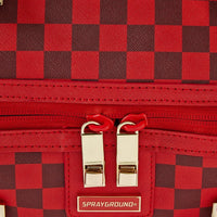 SPRAYGROUND® DUFFLE SHARKS IN PARIS DUFFLE (RED CHECKERED EDITION)