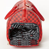SPRAYGROUND® DUFFLE SHARKS IN PARIS DUFFLE (RED CHECKERED EDITION)