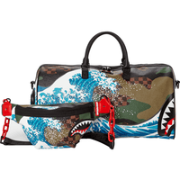 SPRAYGROUND® DUFFLE CAMOKAWA WAVE SHARK DUFFLE