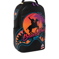 SPRAYGROUND® BACKPACK MIAMI BEACH POLO COLLAB BACKPACK (DLXV-BLACK)