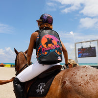 SPRAYGROUND® BACKPACK MIAMI BEACH POLO COLLAB BACKPACK (DLXV-BLACK)