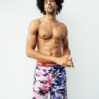 SPRAYGROUND® SWIM SPLIT CAMO CORTO SWIM TRUNKS