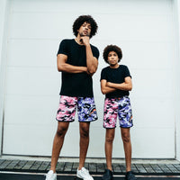 SPRAYGROUND® SWIM SPLIT CAMO CORTO SWIM TRUNKS
