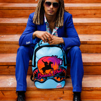 SPRAYGROUND® BACKPACK MIAMI BEACH POLO COLLAB BACKPACK (DLXV-SKY)
