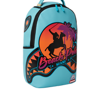 SPRAYGROUND® BACKPACK MIAMI BEACH POLO COLLAB BACKPACK (DLXV-SKY)