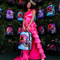 SPRAYGROUND® BACKPACK MIAMI BEACH POLO COLLAB BACKPACK (DLXV-SKY)
