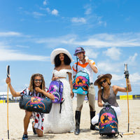 SPRAYGROUND® BACKPACK MIAMI BEACH POLO COLLAB BACKPACK (DLXV-SKY)