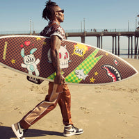 SPRAYGROUND® 1OF1 WTF SURFBOARD