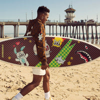 SPRAYGROUND® 1OF1 WTF SURFBOARD