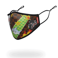 SPRAYGROUND® FASHION MASK WTF THUNDER SHARK FACE MASK