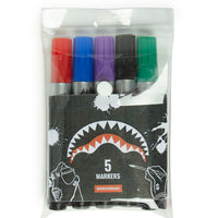 SPRAYGROUND® BACKPACK THE SPRAYGROUND DIY WHITE BACKPACK (VEGAN LEATHER & INNER MONEY LINING) & MARKERS INCLUDED