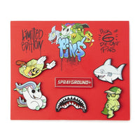 SPRAYGROUND® EVENT SPRAYGROUND PIN PACK (6 Pin Set)