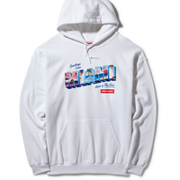 SPRAYGROUND® APPAREL MIAMI VICE HOODY (WHITE)