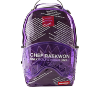 SPRAYGROUND® BACKPACK RAEKWON PURPLE TAPE SHARK