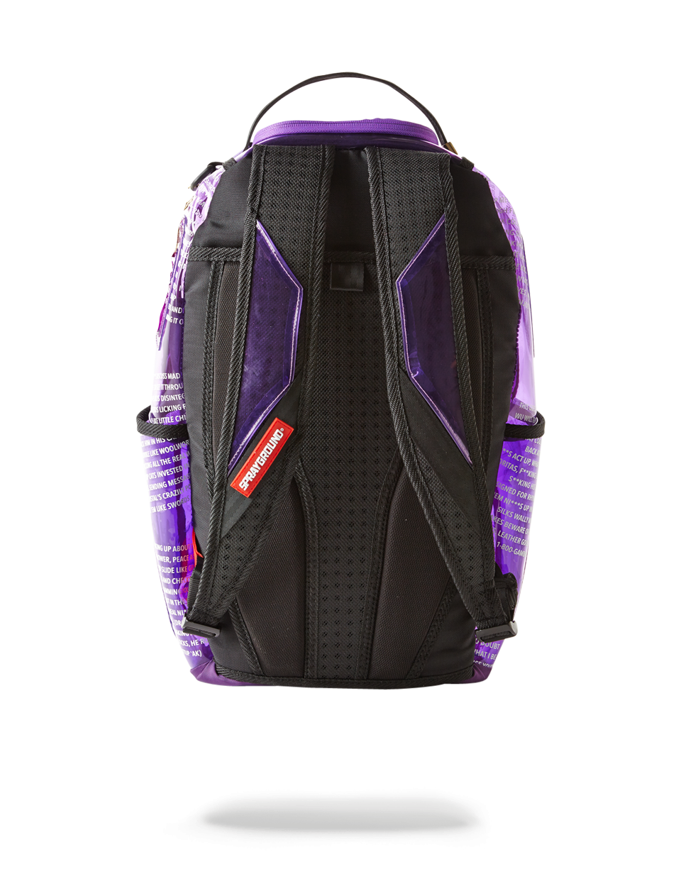 SPRAYGROUND® BACKPACK RAEKWON PURPLE TAPE SHARK