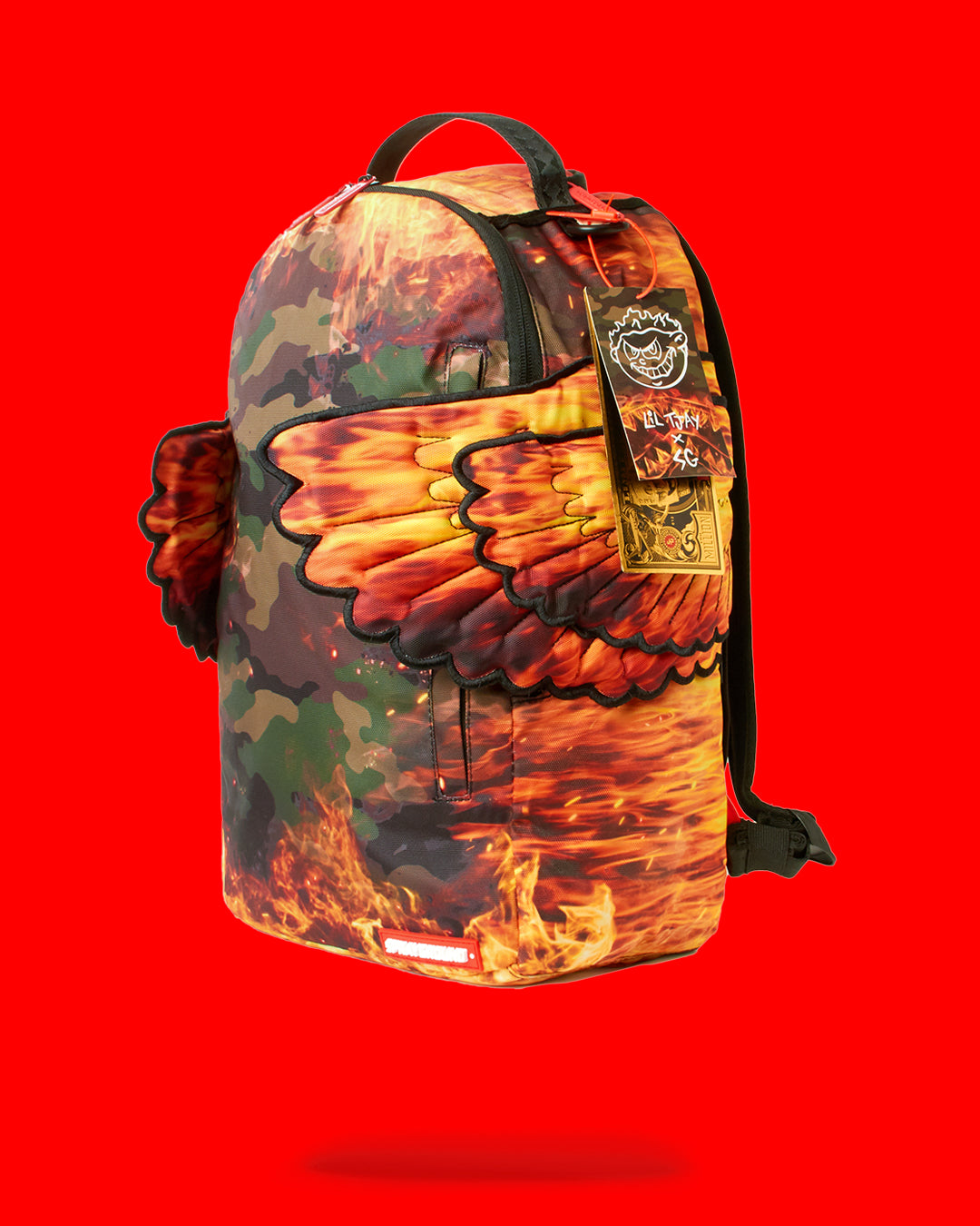 Lil tjay sprayground backpack Clearance