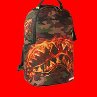 SPRAYGROUND® BACKPACK THE LIL TJAY BURNER SHARK DLX BACKPACK