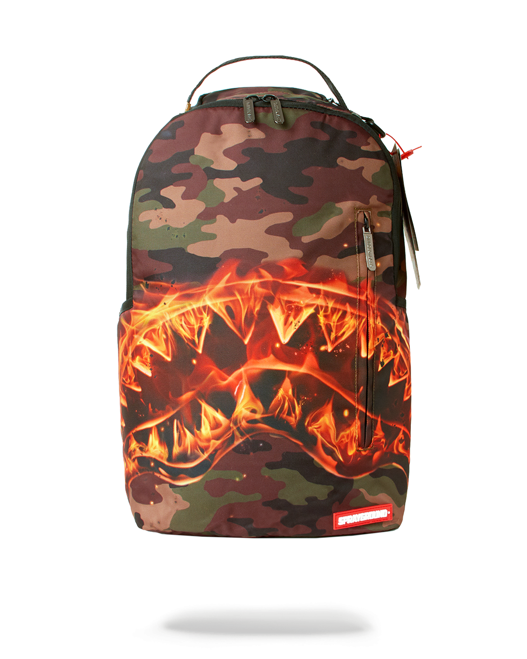 SPRAYGROUND® BACKPACK THE LIL TJAY BURNER SHARK DLX BACKPACK