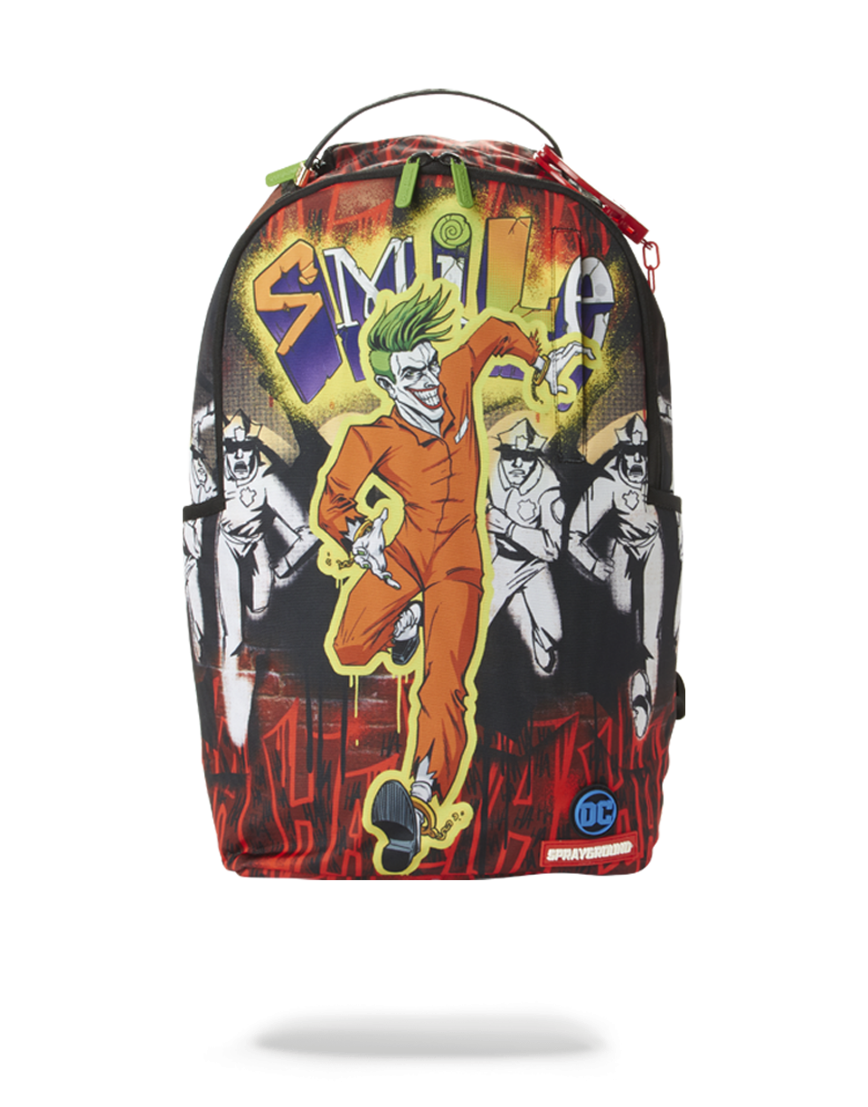 THE JOKER: CAN'T CATCH ME BACKPACK – SPRAYGROUND® THE JOKER: CAN'T CATCH ME BACKPACK – SPRAYGROUND®