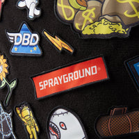 SPRAYGROUND® BACKPACK THE 32 REMOVABLE PATCHES VELCRO BACKPACK