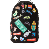 SPRAYGROUND® BACKPACK THE 32 REMOVABLE PATCHES VELCRO BACKPACK