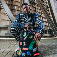 SPRAYGROUND® BACKPACK THE 32 REMOVABLE PATCHES VELCRO BACKPACK