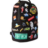 SPRAYGROUND® BACKPACK THE 32 REMOVABLE PATCHES VELCRO BACKPACK