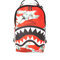 SPRAYGROUND® BACKPACK MONEY CAMO (RED) BACKPACK