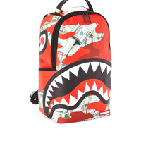 SPRAYGROUND® BACKPACK MONEY CAMO (RED) BACKPACK