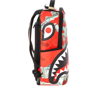 SPRAYGROUND® BACKPACK MONEY CAMO (RED) BACKPACK